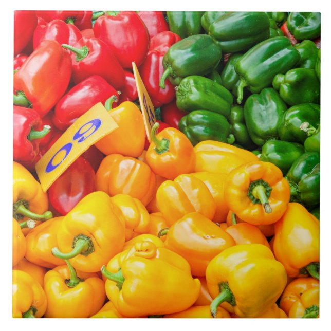 Capsicums Tile (Front)