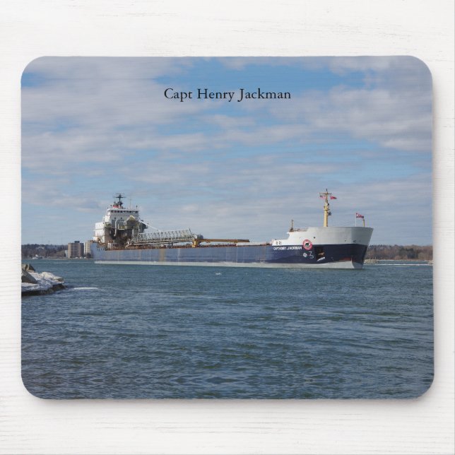 Capt Henry Jackman mousepad (Front)