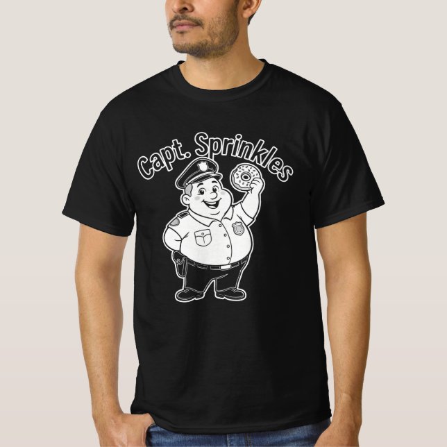 Capt. Sprinkles  T-Shirt (Front)
