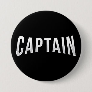Captain 3 Inch Round Button