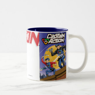 Captain Action Retro Coffee Mug