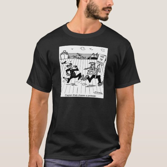 Captain Ahab chases a Protester T-Shirt