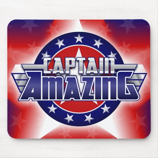 Captain Amazing Mousepad (Front)