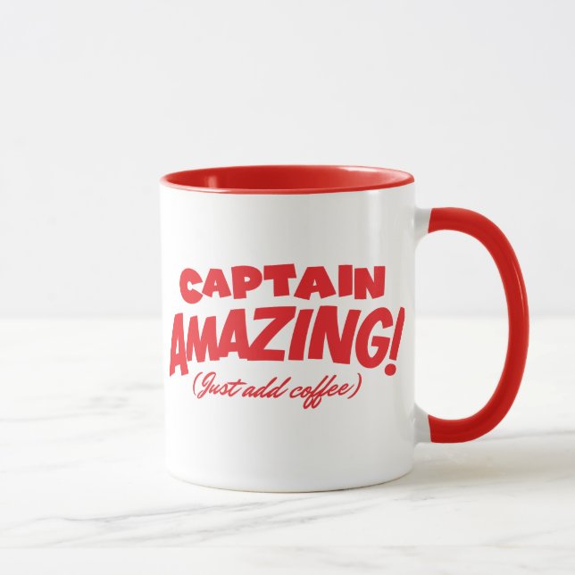 Captain Amazing Mug (Right)