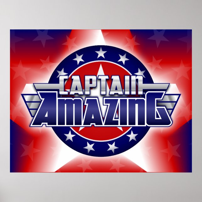 Captain Amazing Poster (Front)