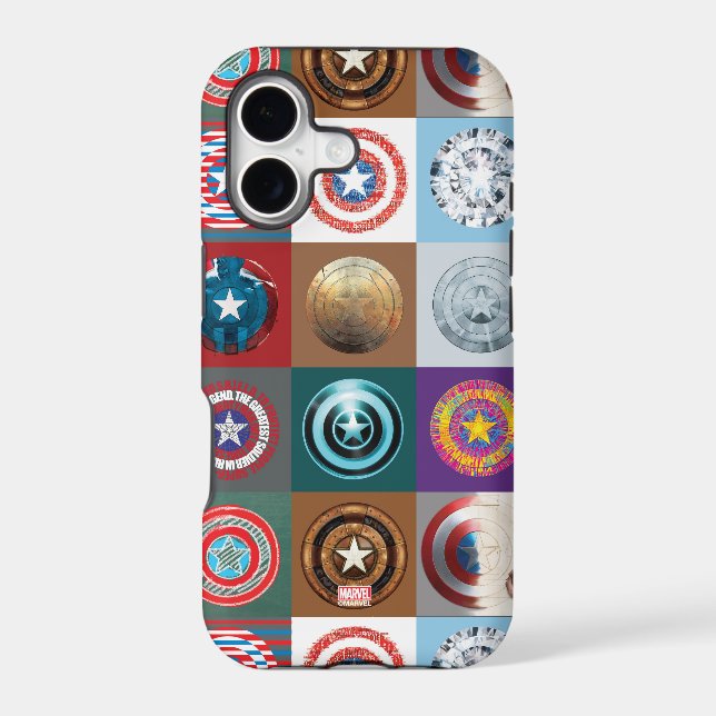 Captain America 75th Anniversary Shield Patchwork (Back)