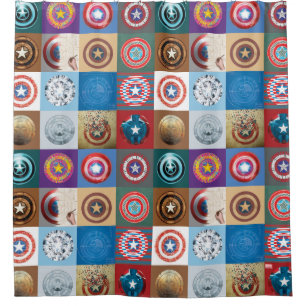Captain America 75th Anniversary Shield Patchwork