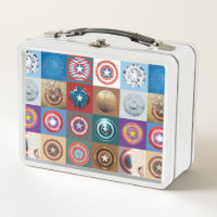Captain America 75th Anniversary Shield Patchwork