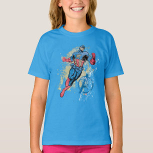 Captain America Avenger Grunge Graphic T-Shirt
