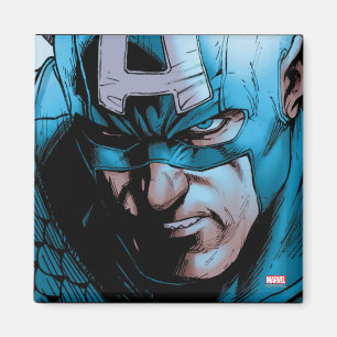 Captain America Avengers Comic Panel Magnet