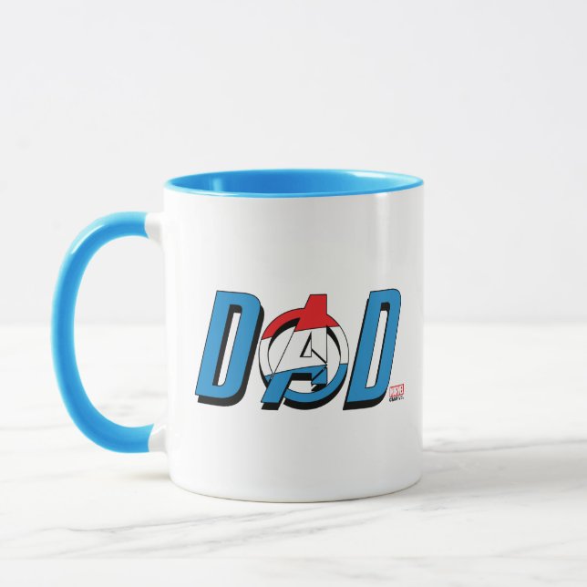 Captain America Dad Mug (Left)