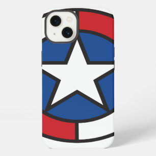 Captain America De Stijl Abstract Shield iPhone 13 Case