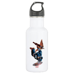 Captain America & Falcon Comic Panel 532 Ml Water Bottle