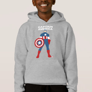 Captain America Flat Color Character Art