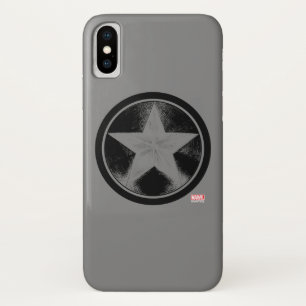 Captain America Grunge Shield Case-Mate iPhone Case