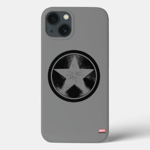 Captain America Grunge Shield iPhone 13 Case