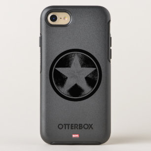 Captain America Grunge Shield OtterBox Symmetry iPhone 8/7 Case
