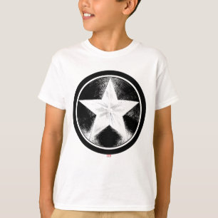 Captain America Grunge Shield T-Shirt