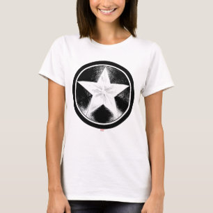 Captain America Grunge Shield T-Shirt