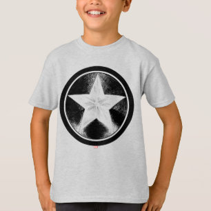Captain America Grunge Shield T-Shirt