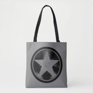 Captain America Grunge Shield Tote Bag