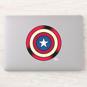 Captain America Halftone Shield