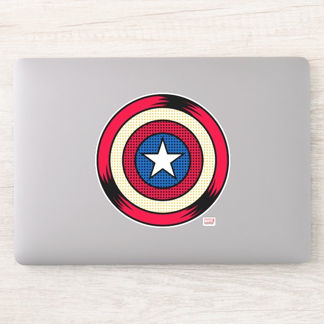 Captain America Halftone Shield (Computer)