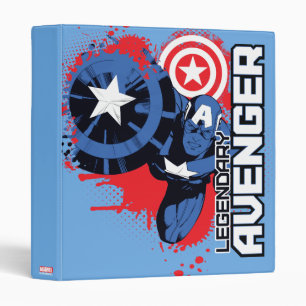 Captain America Legendary Avenger Binder