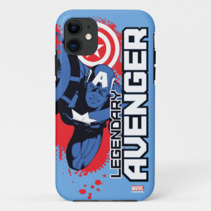Captain America Legendary Avenger iPhone 11 Case