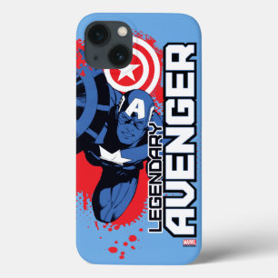 Captain America Legendary Avenger iPhone 13 Case