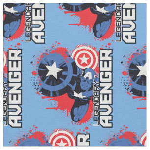 Captain America Legendary Avenger Fabric