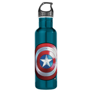 Captain America Shield Badge 710 Ml Water Bottle