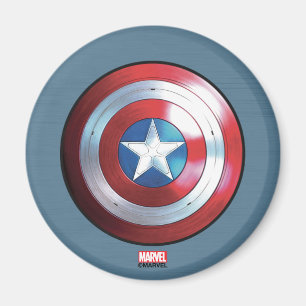 Captain America Shield Badge Magnet