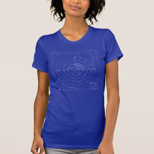 Captain America Shield Blueprint T-Shirt