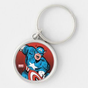Captain America Shield Slam Keychain