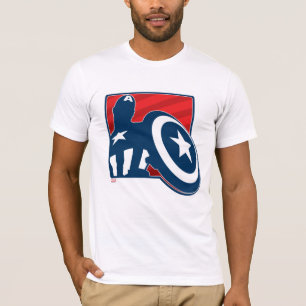 Captain America Silhouette Icon T-Shirt