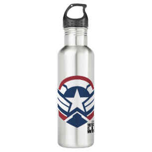 Captain America Stars & Stripes 710 Ml Water Bottle