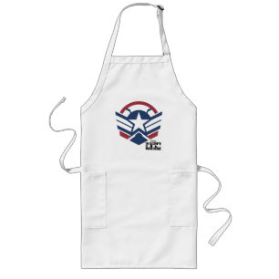Captain America Stars & Stripes Long Apron