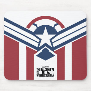 Captain America Stars & Stripes Mouse Pad