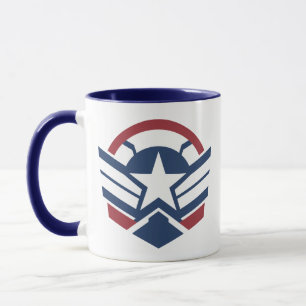 Captain America Stars & Stripes Mug