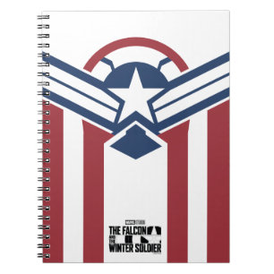 Captain America Stars & Stripes Notebook