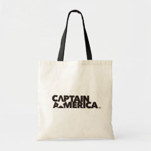 Captain America Stylized Star Name Graphic Tote Bag