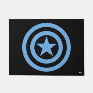 Captain America Super Soldier Logo Doormat