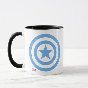Captain America Super Soldier Logo Mug