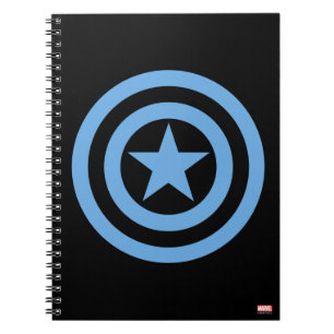 Captain America Super Soldier Logo Notebook