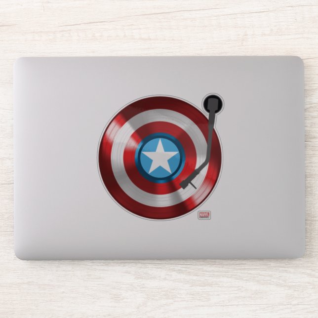 Captain America Vinyl Record Player (Computer)