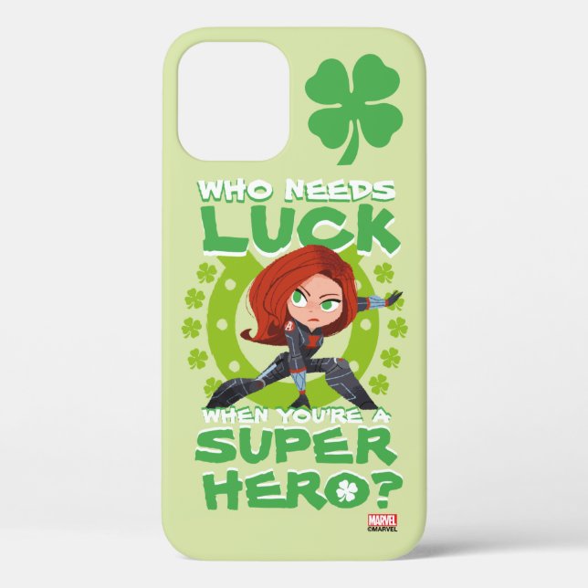 Captain America "Who Needs Luck" Case-Mate iPhone Case (Back)