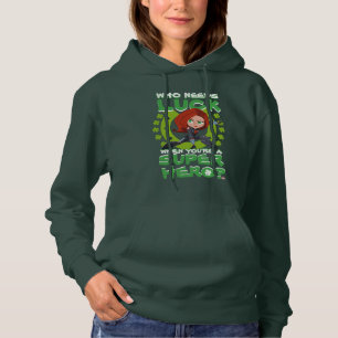 Captain America "Who Needs Luck" Hoodie