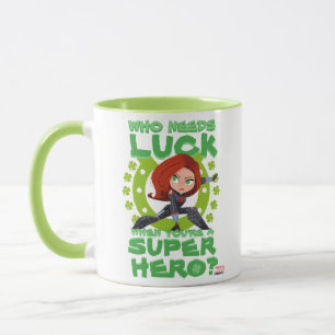 Captain America "Who Needs Luck" Mug