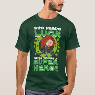 Captain America "Who Needs Luck" T-Shirt